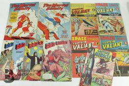 The Interplanetary Marvel Red Comet and The Marvel Family - Gold and Silver Era