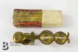 Vintage Sovereign Warranted Brass Scales