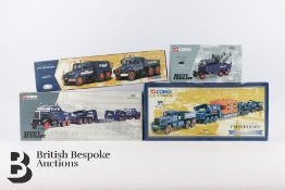 Four Corgi Classic 1/50 Scale Pickford Range Die Cast, Boxed