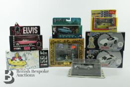 Nine Corgi Die-Cast Figurines