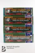 Four Corgi Limited Edition Eddie Stobart Die-Cast Vehicles