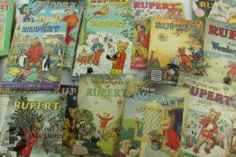 Box of Rupert the Bear Annuals