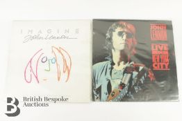 John Lennon Imagine and Live In New York City LP Records