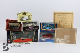 Quantity of Die-Cast Model Cars
