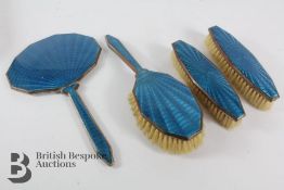 Enamel Effect Vanity Brush Set