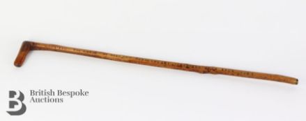 Victorian Curiosity - Treen Walking Cane