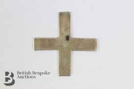 Silver Hallmarked Cross Pendant