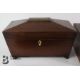 Mahogany Double Tea Caddy - Image 5 of 8