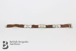 Victorian Crocodile and Silver Belt