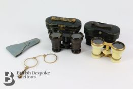 Pair of Bakelite Opera Glasses