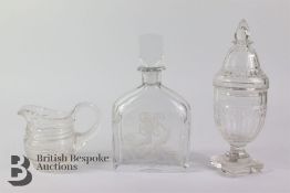 Orrefors Glass Decanter