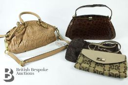 Ladies Handbag incl. Coach Madison