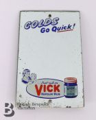 Vick Vapour Rub Advertising Mirror
