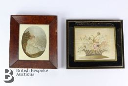 19th Century Silk Embroidery