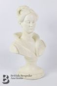 Plaster Bust of a Woman