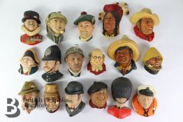 Seventeen Busson's Ceramic Busts