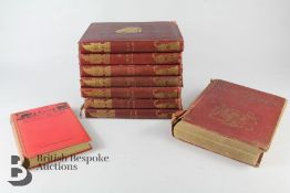 Seven Punch Magazine Books 1903-1910, Former Property of The Lygon Arms Hotel, Broadway