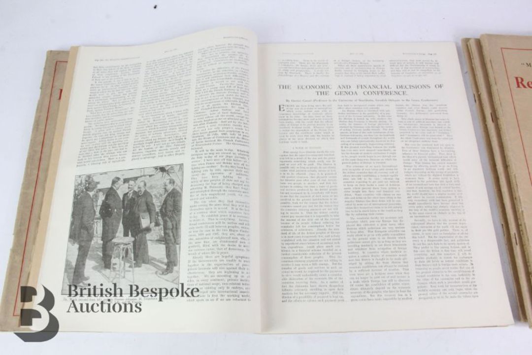 Reconstruction in Europe 'Manchester Commercial' General Editor John Maynard Keynes 1922 - Image 9 of 12
