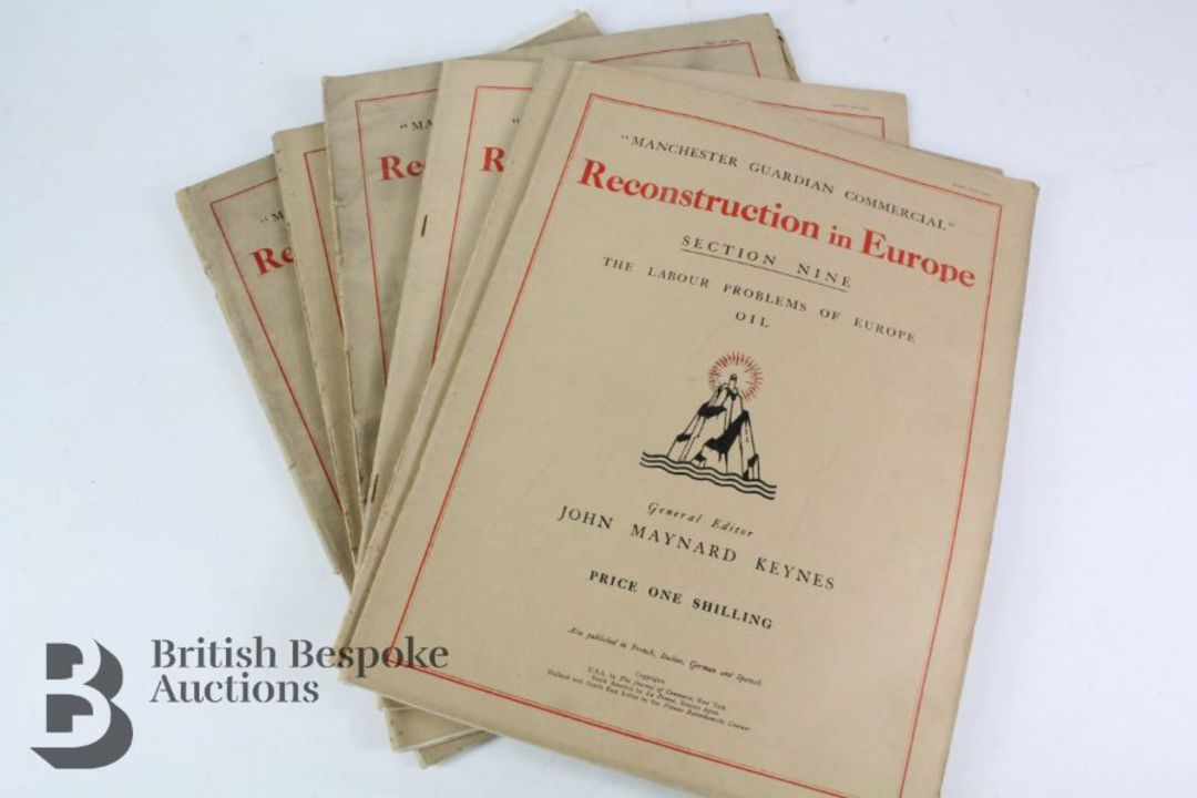 Reconstruction in Europe 'Manchester Commercial' General Editor John Maynard Keynes 1922 - Image 1 of 12