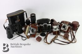 Collection of Vintage Cameras