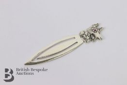 Silver Book Mark