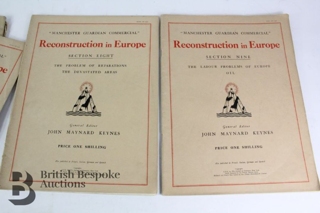 Reconstruction in Europe 'Manchester Commercial' General Editor John Maynard Keynes 1922 - Image 2 of 12