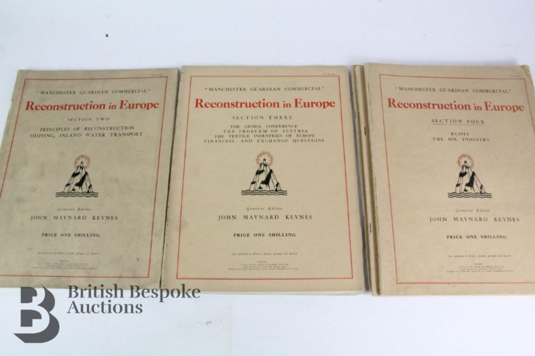 Reconstruction in Europe 'Manchester Commercial' General Editor John Maynard Keynes 1922 - Image 7 of 12