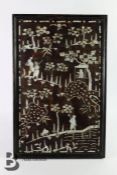 Antique South Asian Mother of Pearl Panel