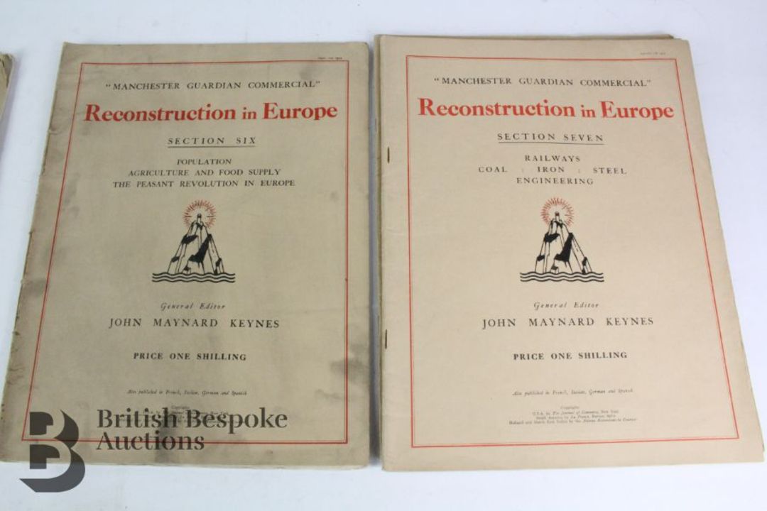 Reconstruction in Europe 'Manchester Commercial' General Editor John Maynard Keynes 1922 - Image 5 of 12