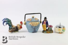 1930's Carlton Ware Biscuit Barrel