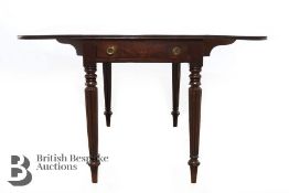 Victorian Mahogany Drop Leaf Table