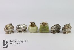 Six Ronson Lighters