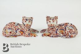 Ceramic Cat Figurines