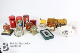 Fifteen Novelty Money Boxes