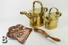 Arts and Crafts Copper Crumb Scoop