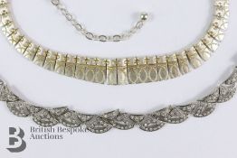 Monet Silver Necklace