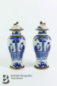 Blue and White Chinese Vases