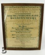 19th Century Sampler