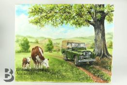 Colin Impey (20th Century) Oil on Canvas