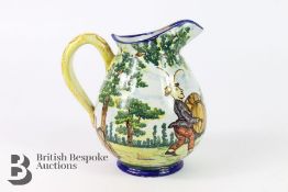 Majolica Milk Jug