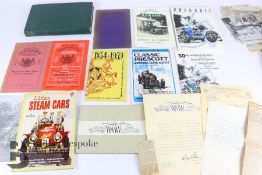 Automobilia and Vehicle Building Interest and WWI Roll of Honour
