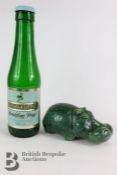 Green Ceramic Money Box