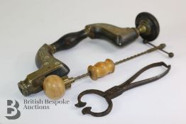 William Marples & Sons Ebony and Brass Hibernia