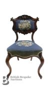 Victorian Mahogany Hall Chair