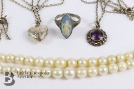 Double Strand Cultured Pearl Necklace