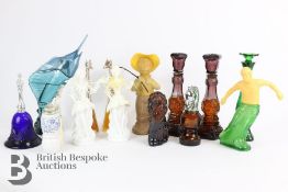 Fourteen Novelty Perfume Bottles
