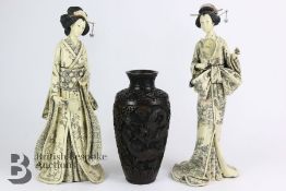 Three Resin Items