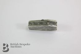 Unusual Silver Vesta Case