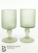 Near Pair of Antique Glasses