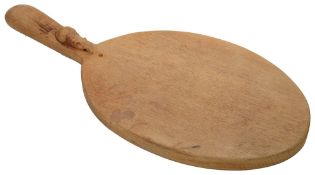 A Robert 'Mouseman' Thompson cheese board